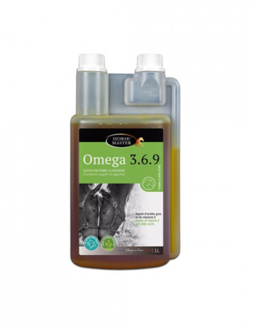 Huile Oméga 3-6-9 Horse Master, 1 L | Nature Horse Langon