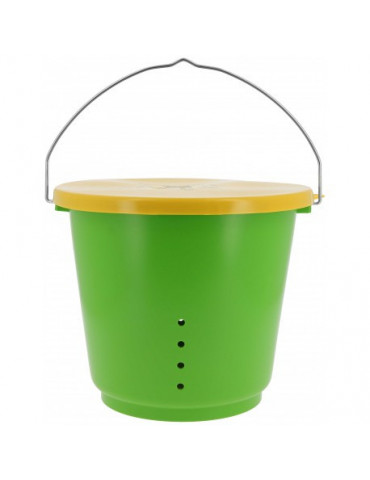 Seau Hippo Tonic vert, 12 L