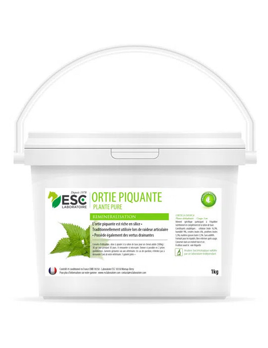 Ortie en pellets ESC, 1 kg | Nature Horse Langon