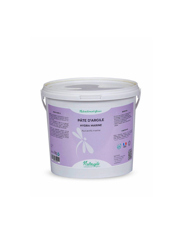 Pate d'argile 3kg hydra marine