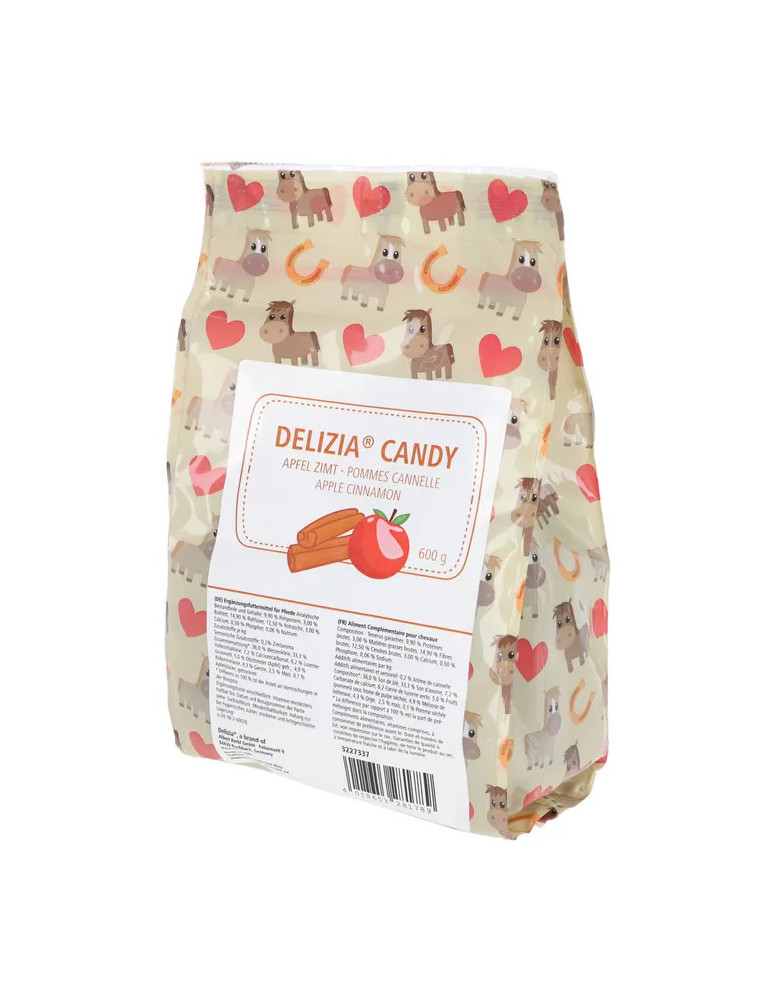 Friandises DELIZIA pomme/cannelle 600G