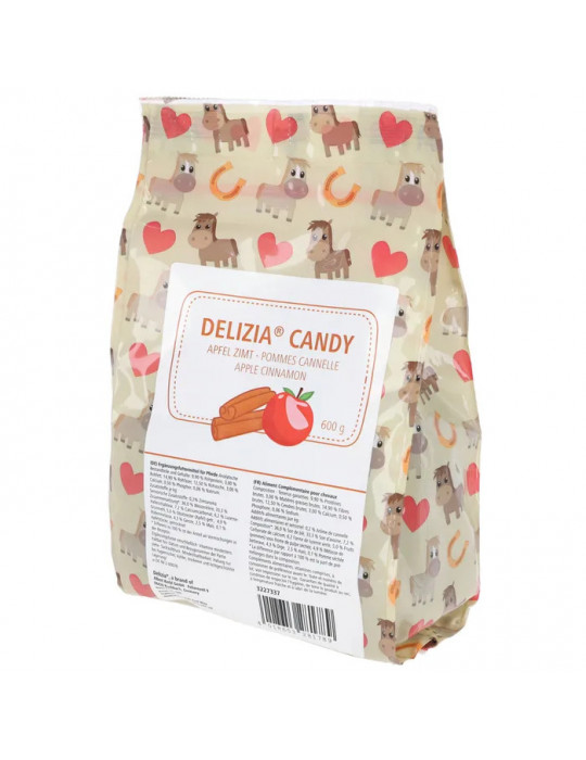 Friandises DELIZIA pomme/cannelle 600G