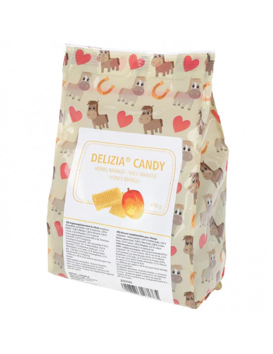 Friandises DELIZIA miel/mangue 600g
