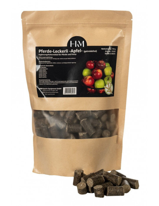 Friandise HKM pomme sans céréales