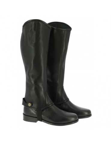 Chaps synthétique stretch noir XXL