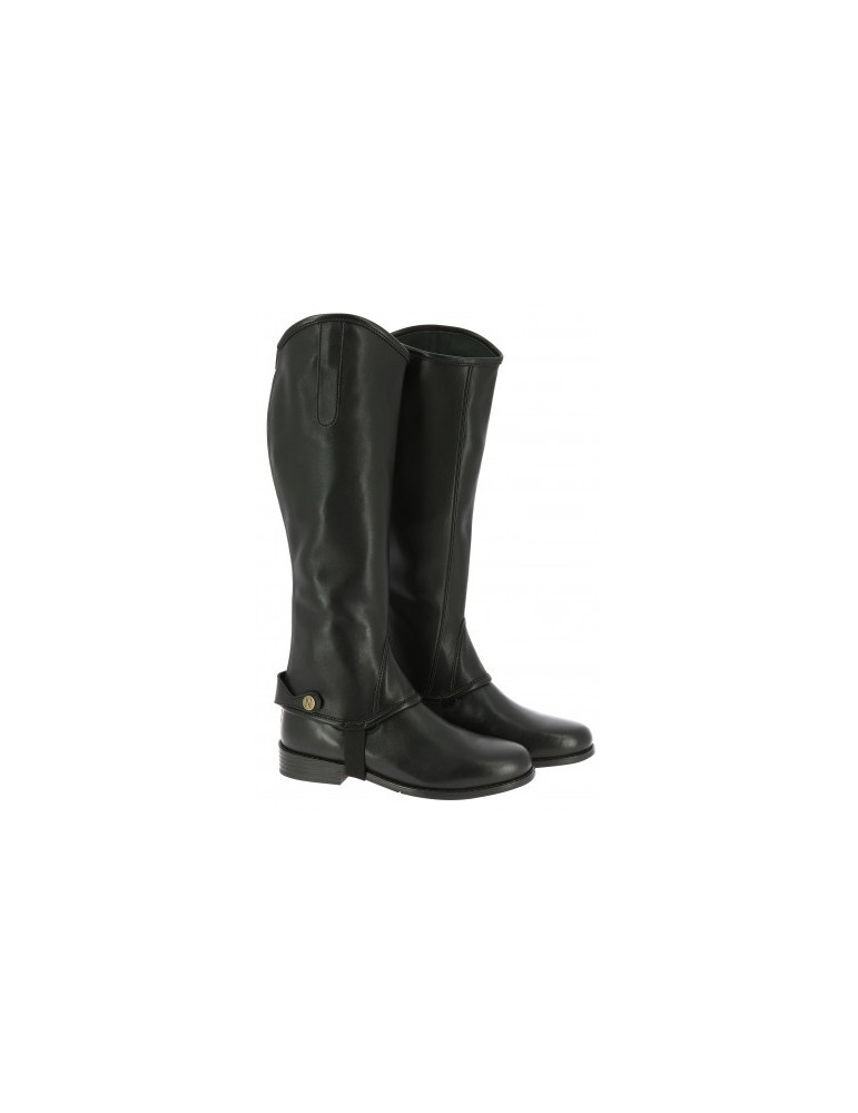 Chaps synthétique stretch noir XXL