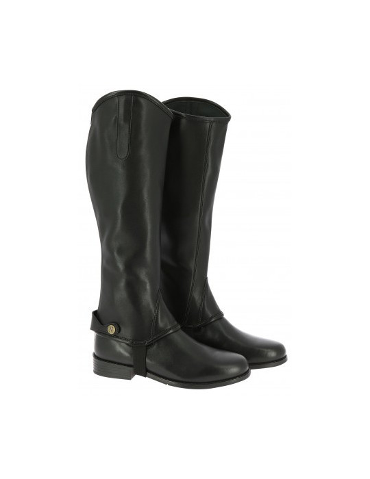 Chaps synthétique stretch noir XXL