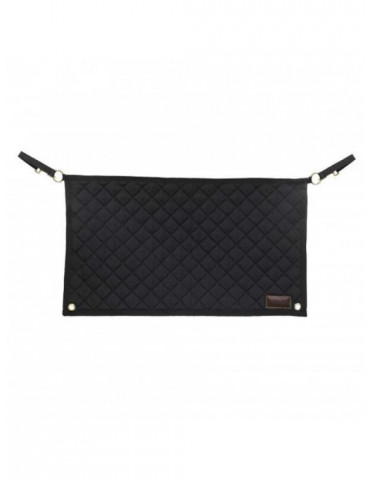 Devant de porte noir