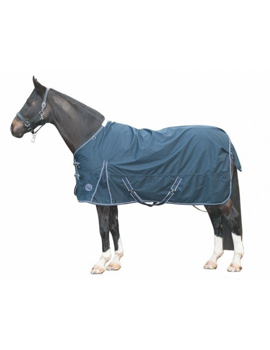 Couverture d'extérieur HKM Starter 300 g bleu foncé, taille 145