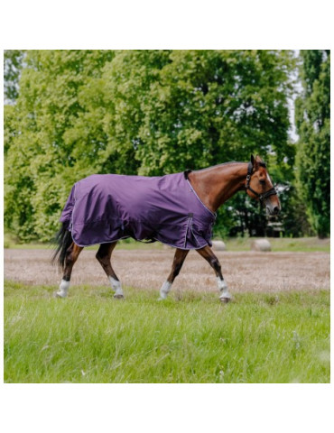 Couverture Equi-Thème Tyrex 600D 0 g prune, taille 6'0