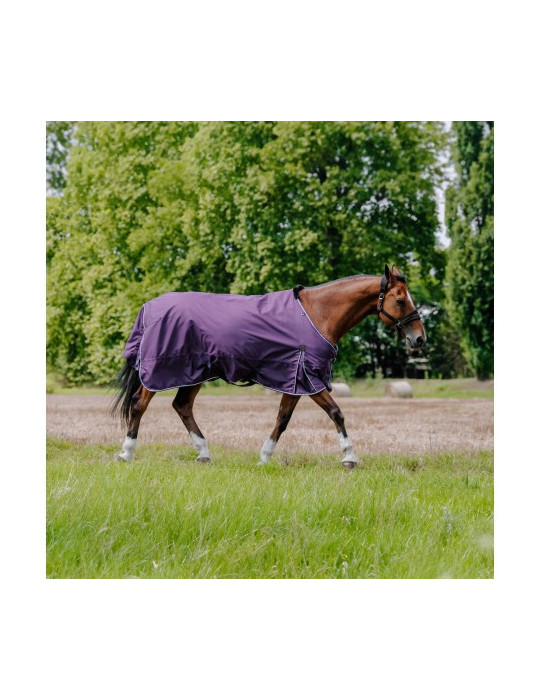 Couverture Equi-Thème Tyrex 600D 0 g prune, taille 6'0