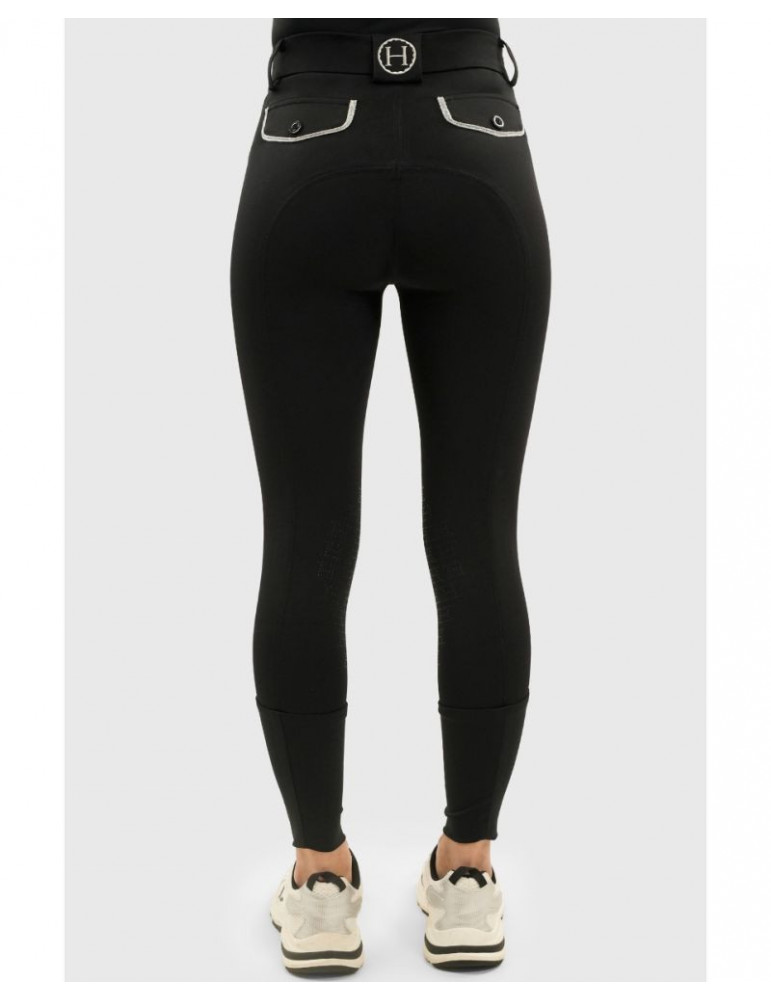Jaltika Pantalon équitation fix system grip Femme Rider - Noir (Black) - 36