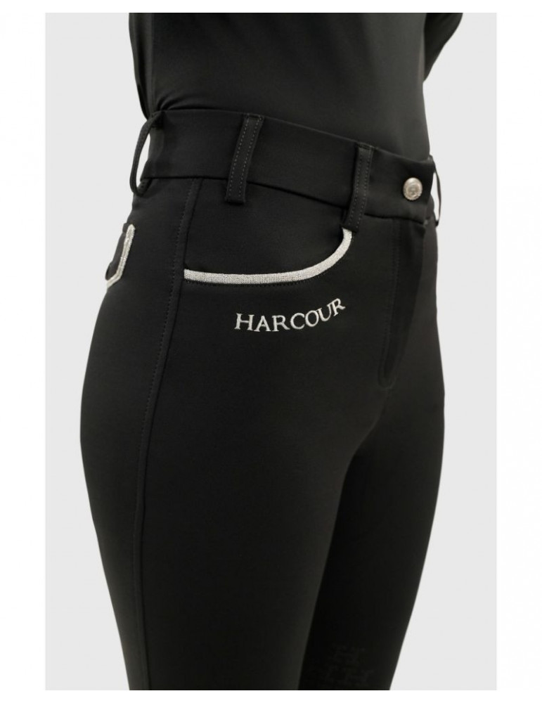 Jaltika Pantalon équitation fix system grip Femme Rider - Noir (Black) - 36
