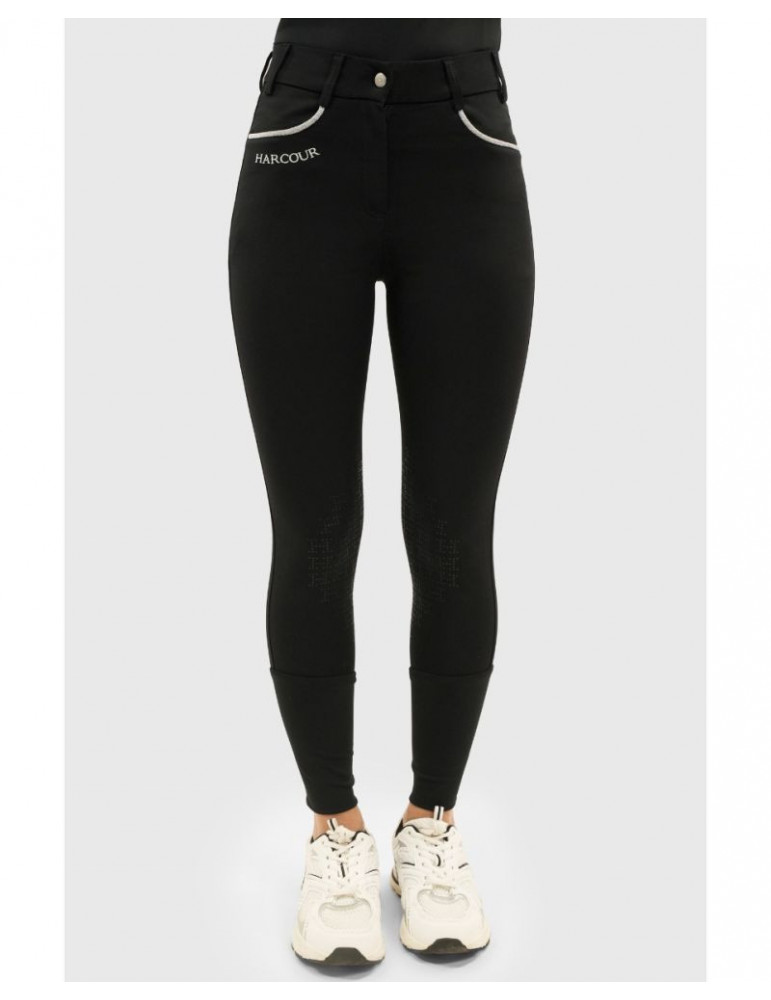 Jaltika Pantalon équitation fix system grip Femme Rider - Noir (Black) - 34