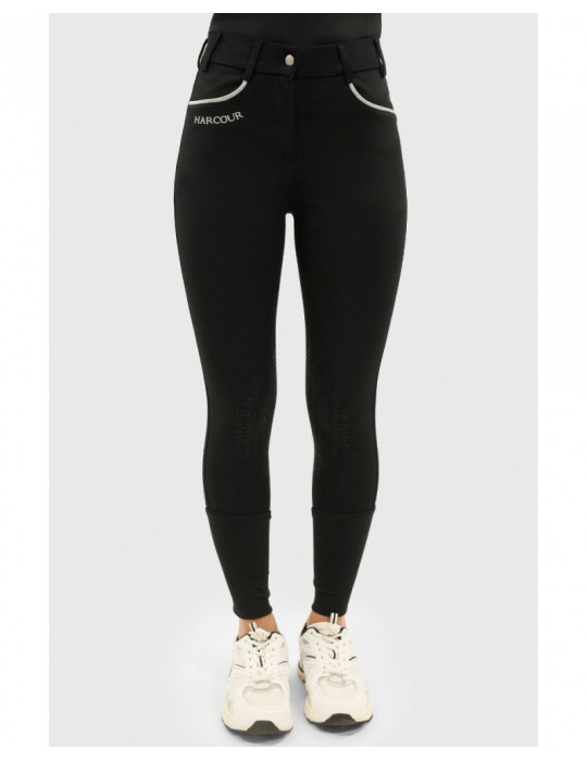 Jaltika Pantalon équitation fix system grip Femme Rider - Noir (Black) - 34
