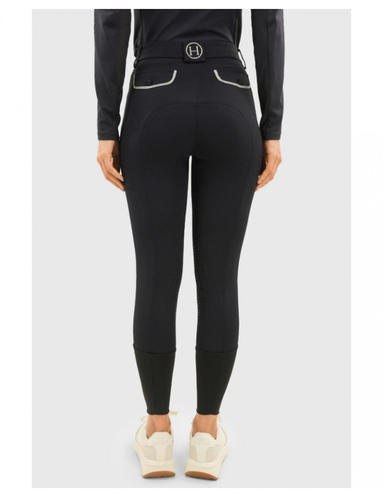 Jaltika Pantalon équitation fix system grip Femme Rider - Marine (Navy) - 38