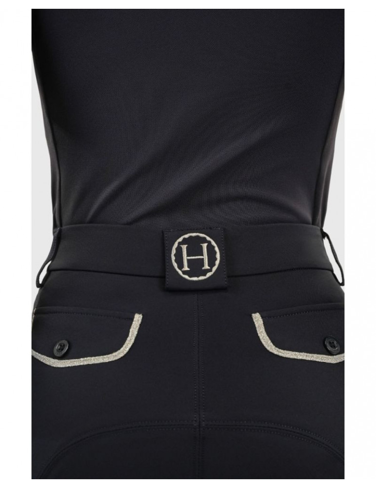 Jaltika Pantalon équitation fix system grip Femme Rider - Marine (Navy) - 38