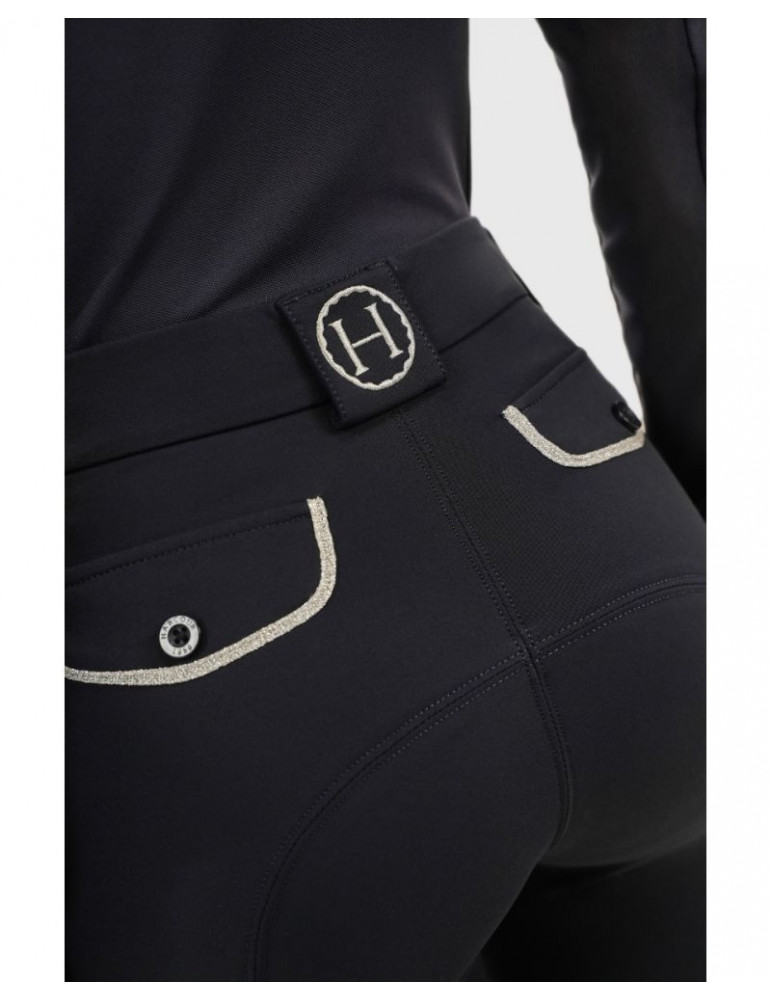 Jaltika Pantalon équitation fix system grip Femme Rider - Marine (Navy) - 38