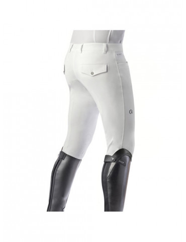 Pantalon jumping homme EJ Ego7 blanc, taille 42 2