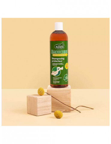 Shampoing Émouchine Ravene 500 ml – Nettoyage, brillance et respect de la peau du cheval 2