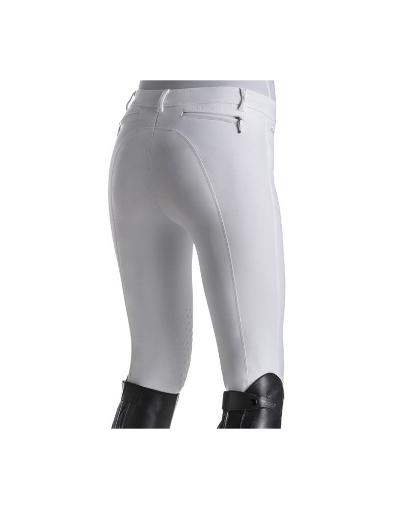 Pantalon jumping femme EJ Ego7 blanc, taille 38