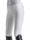 Pantalon jumping femme EJ Ego7 blanc, taille 38