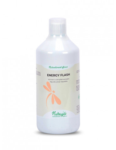 Nutragile Energy Flash 1L – Booster d’énergie naturel pour chevaux