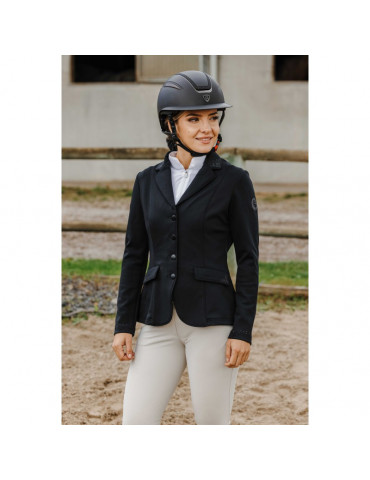 Veste de concours Stockholm Equi-Thème noir, taille 40 2