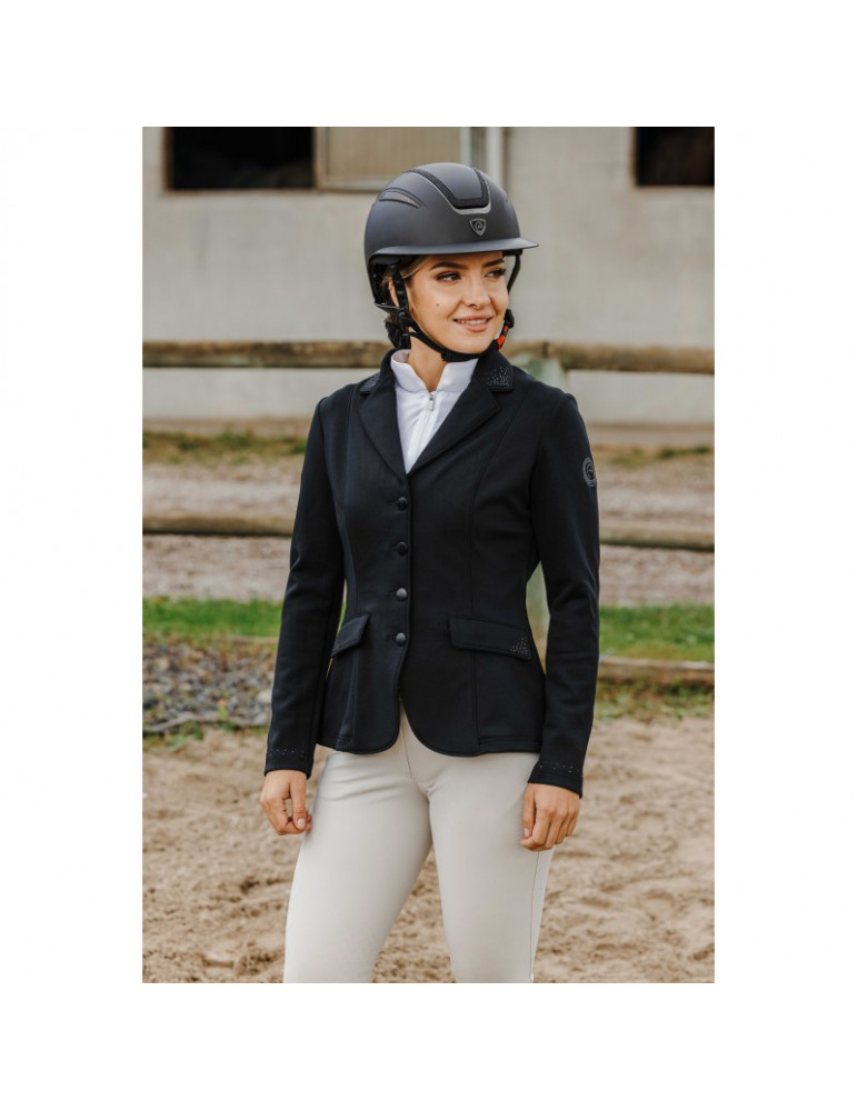 Veste de concours Stockholm Equi-Thème noir, taille 40