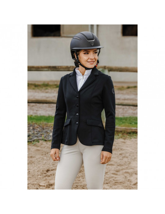 Veste de concours Stockholm Equi-Thème noir, taille 36