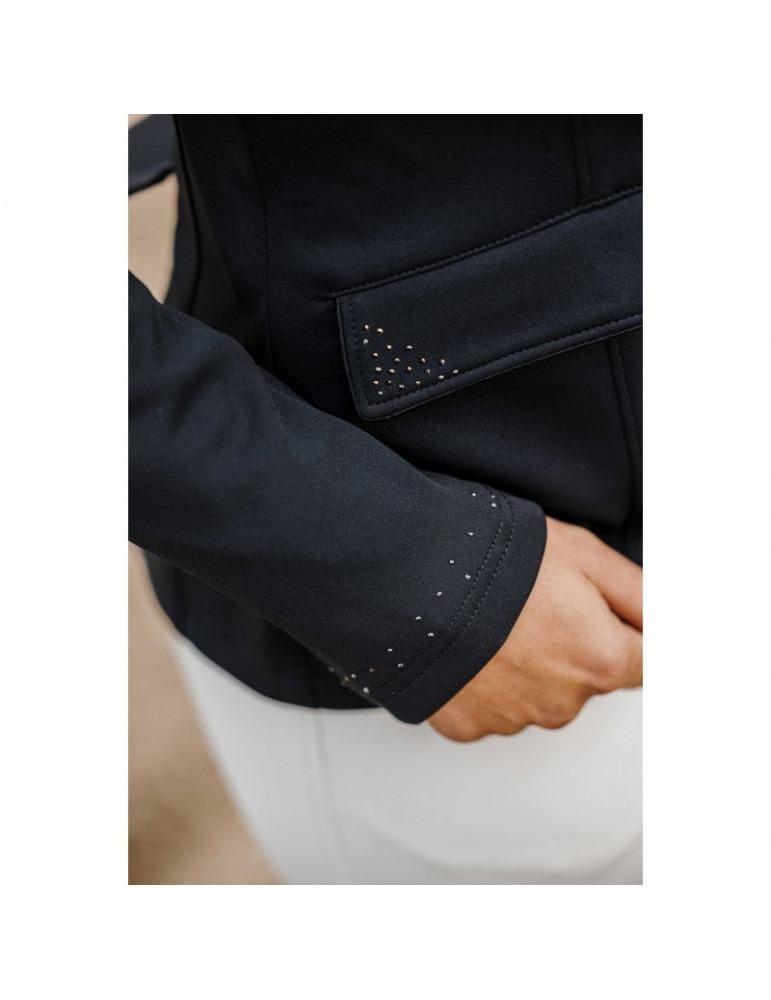 Veste de concours Stockholm Equi-Thème noir, taille 36