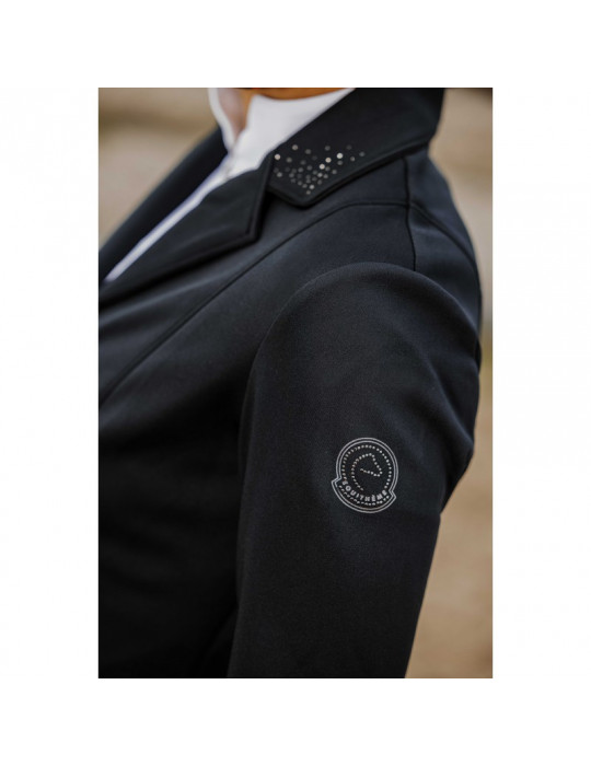 Veste de concours Stockholm Equi-Thème noir, taille 36