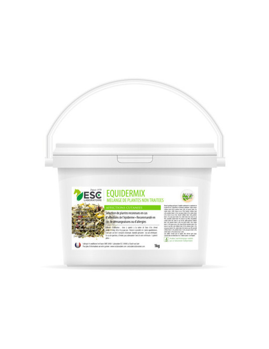Equidermix 1kg ESC – Complément naturel allergies cutanées et démangeaisons cheval