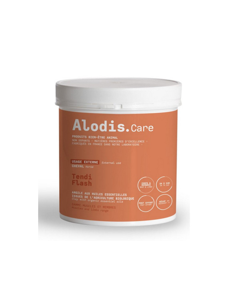 Tendi Flash Alodis Care 1 kg – Argile de récupération cheval, tendons & muscles