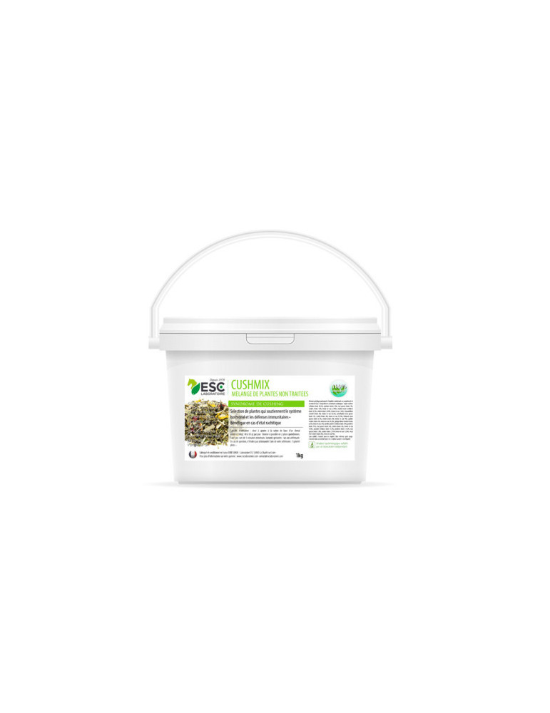 Cushmix 1kg ESC – Complément naturel système hormonal & Cushing du cheval âgé