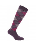Chaussette Argyle Lilas/Mauve 35.38