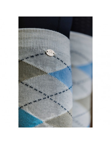 Chaussettes Argile Gris/bleu 39.41 2
