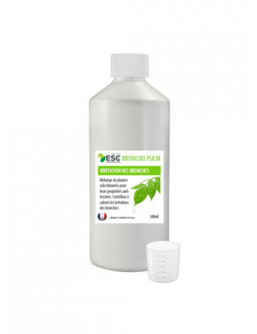 Broncho Pulm 500 ml ESC – Complément respiratoire pour chevaux