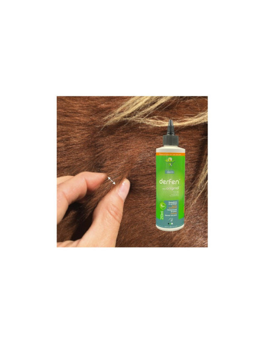 Derfen Original Lotion 250 ml Animaderm – Soin dermite estivale cheval peau sensible