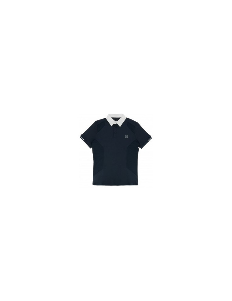 Polo Equi-Thème Victor marine, taille M