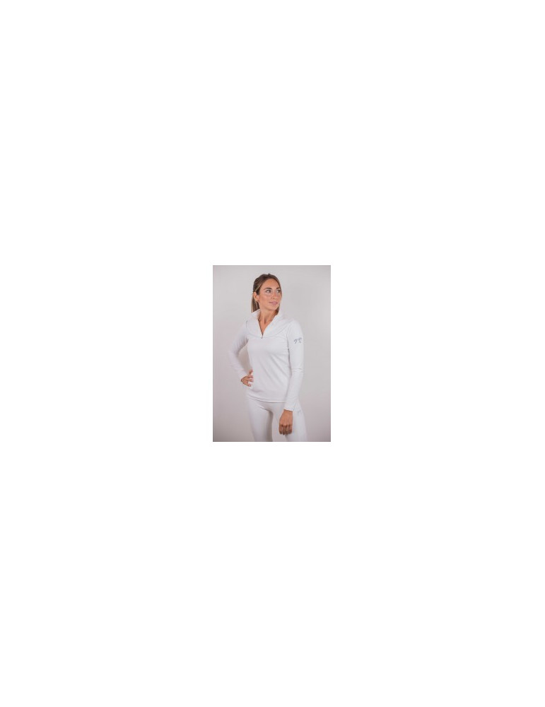 Polo Pénélope Toscane blanc, taille M