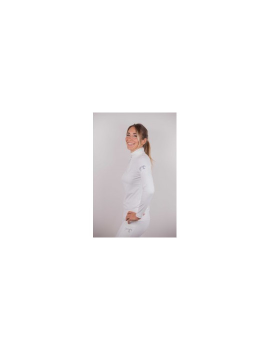 Polo Pénélope Toscane blanc, taille M