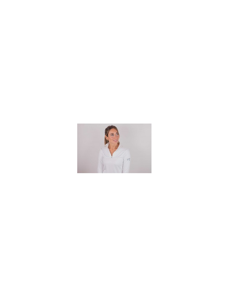 Polo Pénélope Toscane blanc, taille M