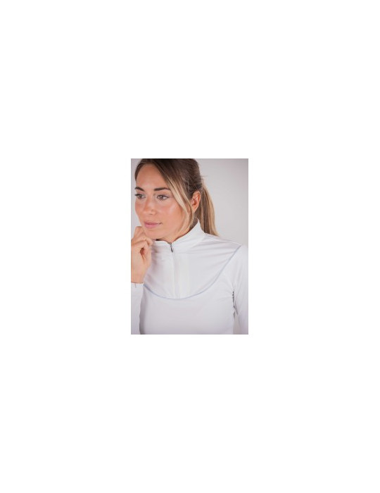 Polo Pénélope Toscane blanc, taille XS
