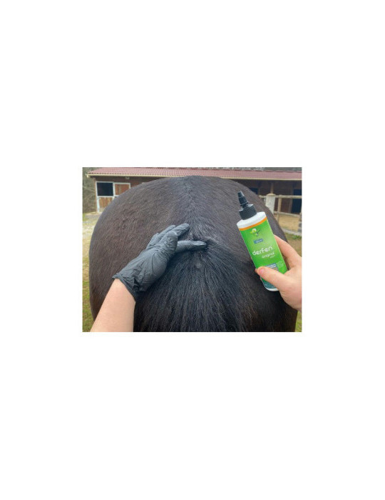 Derfen Original Lotion 250 ml Animaderm – Soin dermite estivale cheval peau sensible