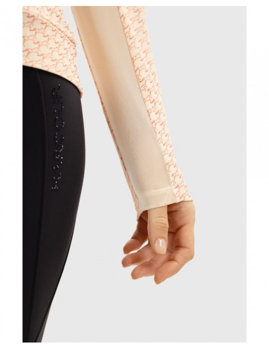Polo technique Harcour Tess grapefruit, taille M