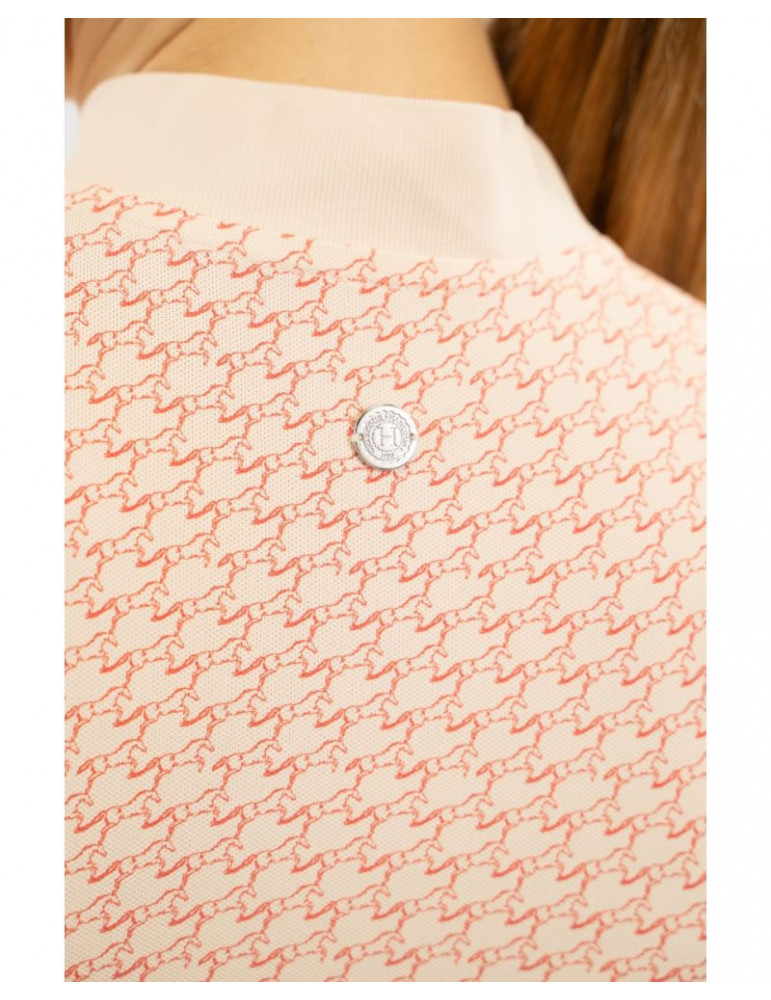 Polo technique Harcour Tess grapefruit, taille M