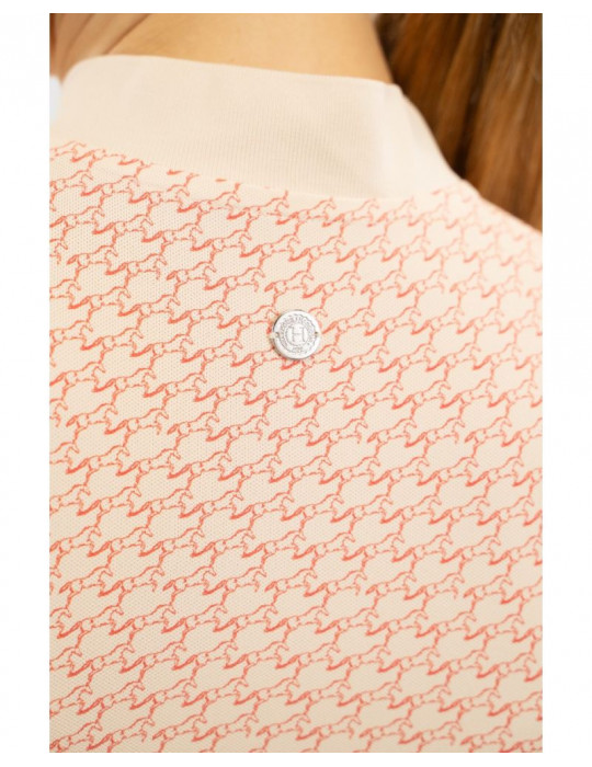 Polo technique Harcour Tess grapefruit, taille M