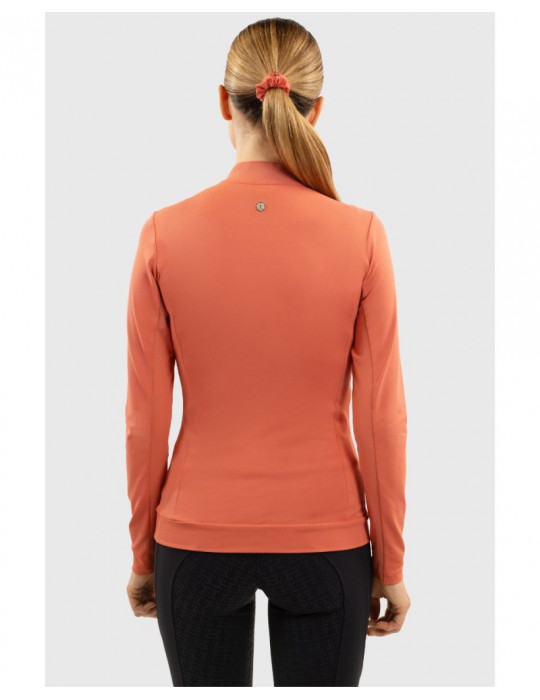 Polo technique Harcour Tess pamplemousse, taille M