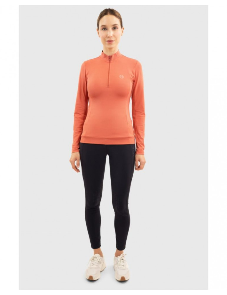 Polo technique Harcour Tess pamplemousse, taille M